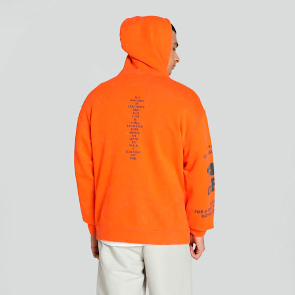 UNTERGRUND Oversized Hoodie, Flame Flicker, extralarge-IND