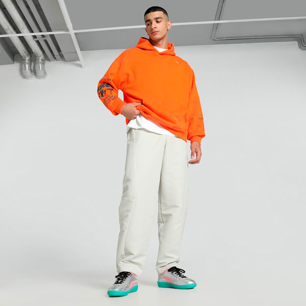 UNTERGRUND Oversized Hoodie, Flame Flicker, extralarge-IND