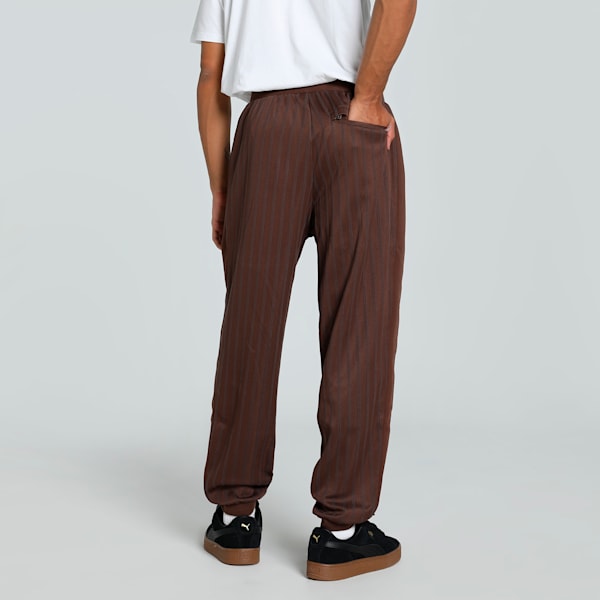 MMQ T7 Track Men's Relaxed Fit Pants, Espresso Brown, extralarge-IND