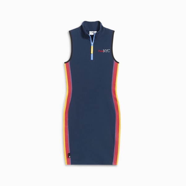 Vestido NYC Running Laps para mujer, Club Navy, extralarge