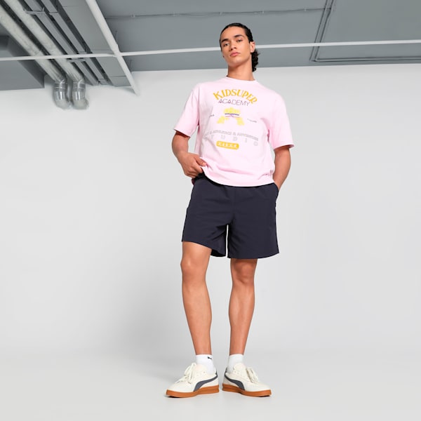 PUMA x KIDSUPER Graphic Men's Relaxed Fit Tee, Pearl Pink, extralarge-IND