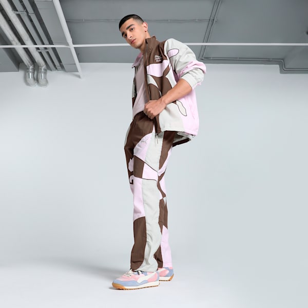 PUMA x KIDSUPER Cellerator Men's Relaxed Fit Pants, Espresso Brown, extralarge-IND