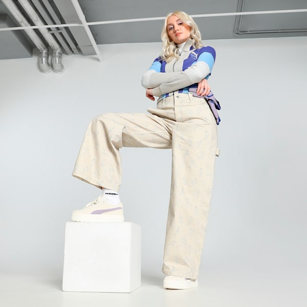 PUMA x KIDSUPER Women's Top, Desert Dust, extralarge-IND