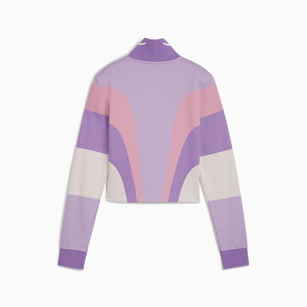 PUMA x KIDSUPER Women's Full-Zip Jacket, Vivid Violet, extralarge