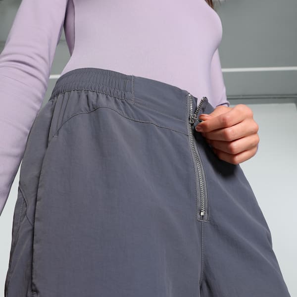 THE FAST RACE Women's Relaxed Fit Pants, Galactic Gray, extralarge-IND