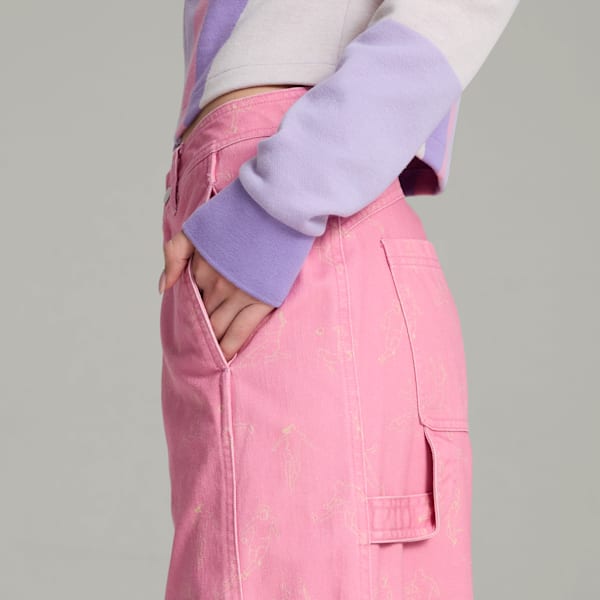 Pants Mujer PUMA x KIDSUPER, Mauved Out, extralarge