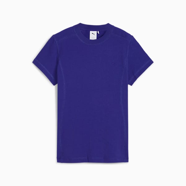 Playera YONA para mujer, Lapis Lazuli, extralarge