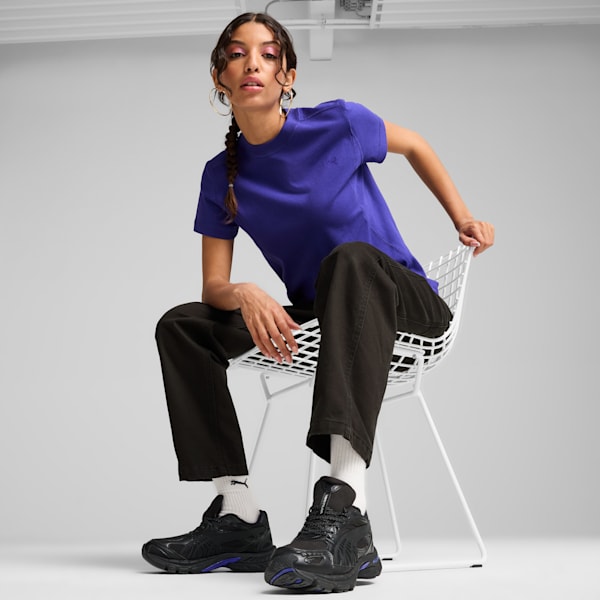 YONA Women's Tee, Lapis Lazuli, extralarge