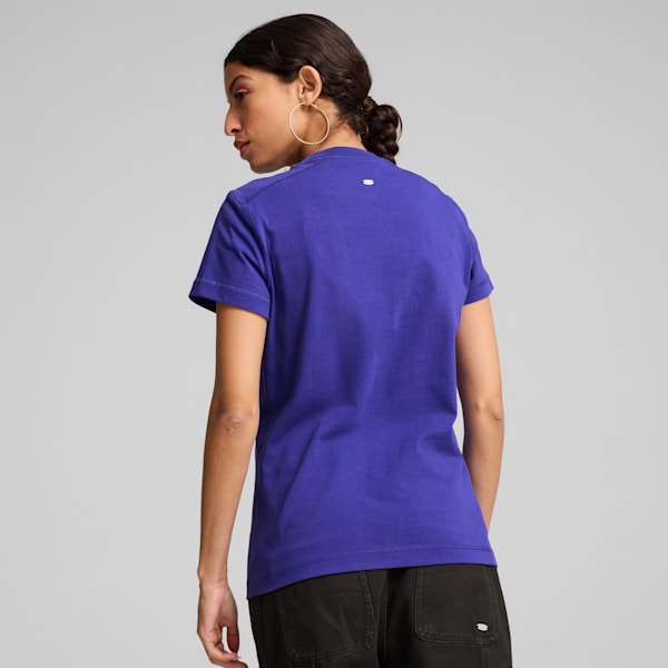 Playera YONA para mujer, Lapis Lazuli, extralarge