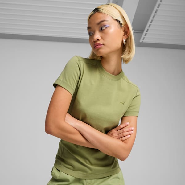 Playera YONA para mujer, Calming Green, extralarge