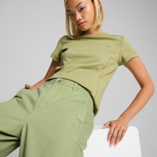 Pants YONA para mujer, Calming Green, extralarge