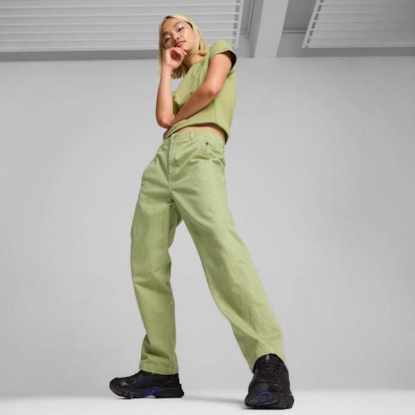 Pants YONA para mujer, Calming Green, extralarge