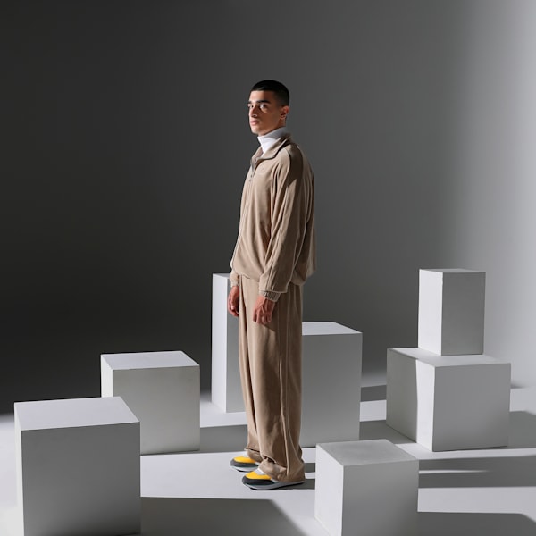 T7 Oversized Oversized Fit Track Pants, Oak Branch, extralarge-IND