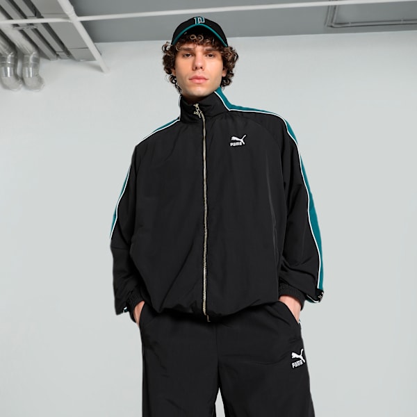 PLAY LOUD T7 Oversized Track Jacket, PUMA Black, extralarge-IND