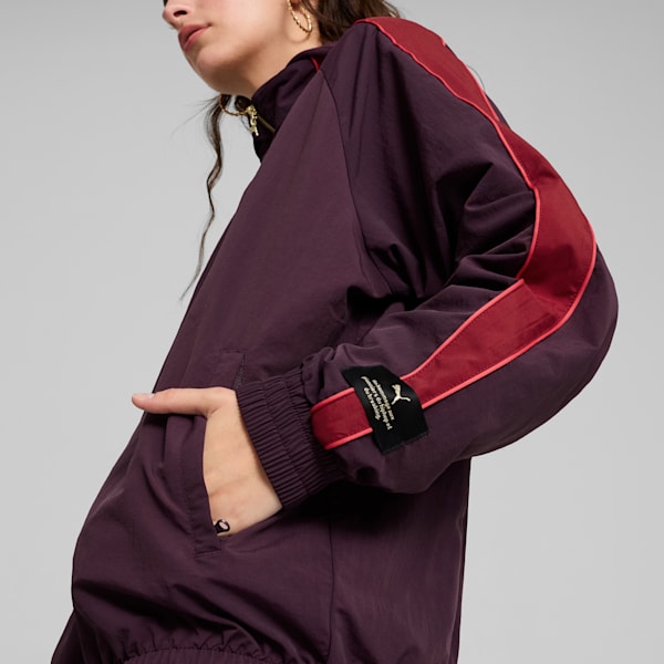 PLAY LOUD T7 Track Jacket, Midnight Plum, extralarge