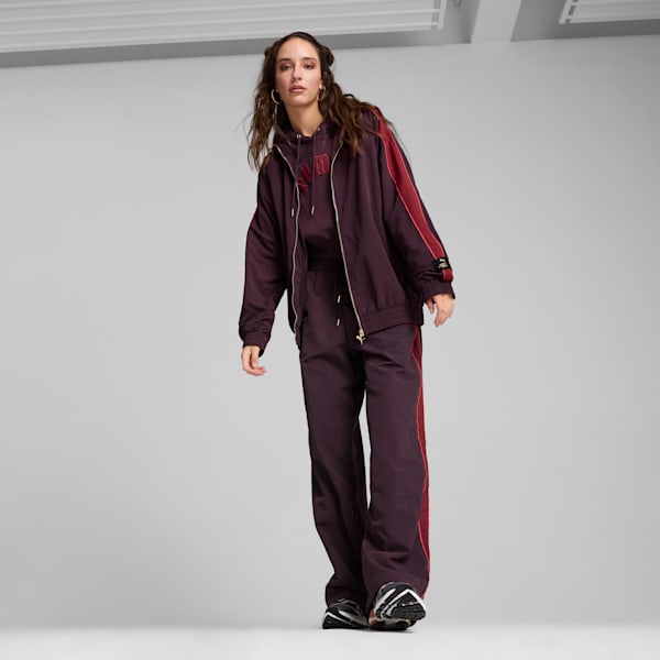 PLAY LOUD T7 Track Jacket, Midnight Plum, extralarge