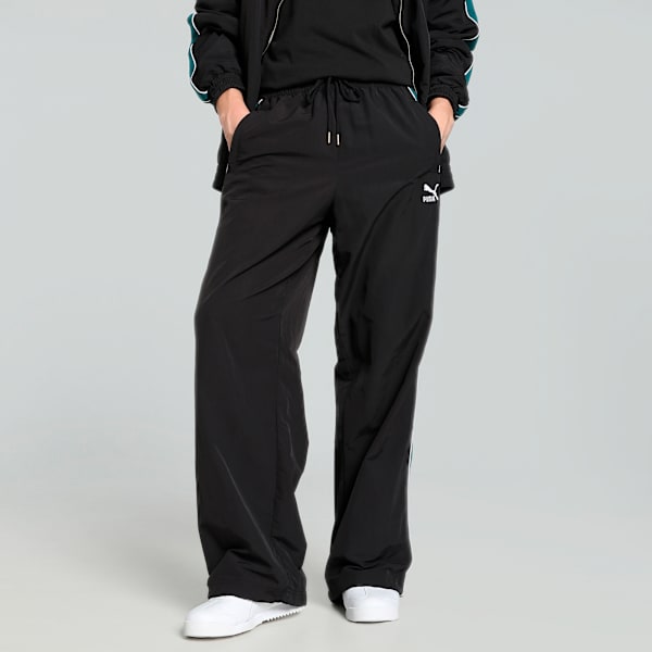 PLAY LOUD T7 Oversized Fit Track Pants, PUMA Black, extralarge-IND
