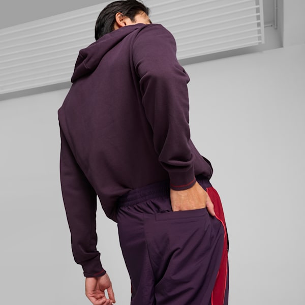 PLAY LOUD T7 Track Pants, Midnight Plum, extralarge