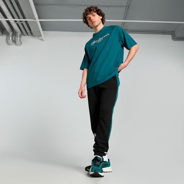 CLASSICS Men's Oversized Tee, Cold Green, extralarge-IND