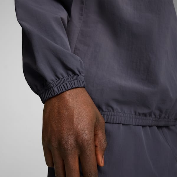 Chandail à col rond décontracté tissé CLASSICS Homme, Galactic Gray, extralarge