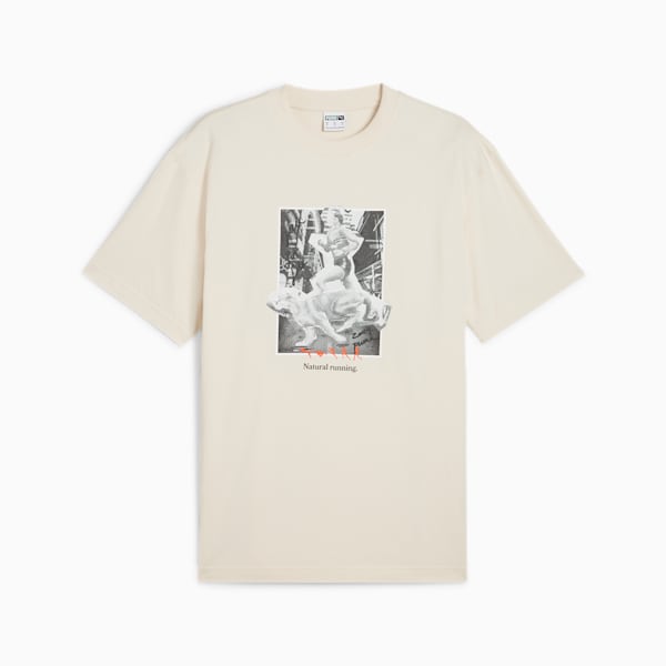 CLUB DE COURSE Graphic Tee, Alpine Snow, extralarge