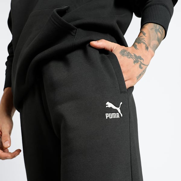 CLUB DE COURSE Fleece Relaxed Fit Sweatpants, PUMA Black, extralarge-IND