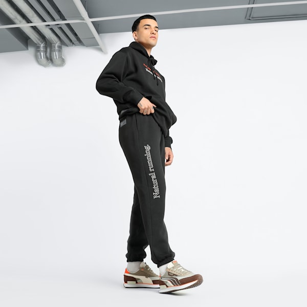 CLUB DE COURSE Fleece Relaxed Fit Sweatpants, PUMA Black, extralarge-IND