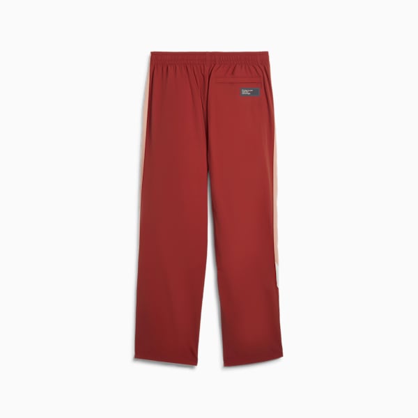 Pants de pista CLUB DE COURSE unisex, Mars Red-Deeva Peach, extralarge