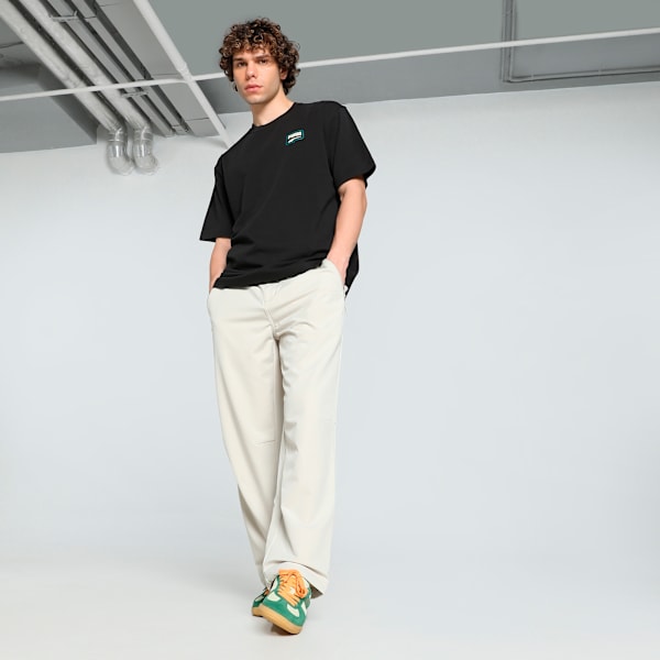 DOWNTOWN Graphic Men's Relaxed Fit Tee, PUMA Black, extralarge-IND