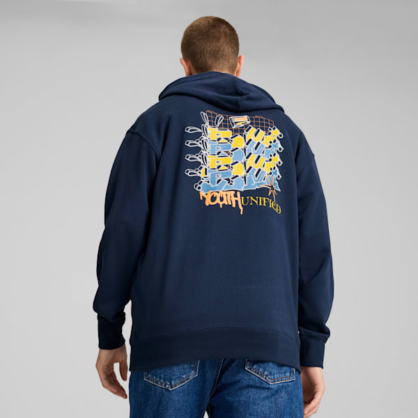 Sudadera Hombre DOWNTOWN, Club Navy, extralarge