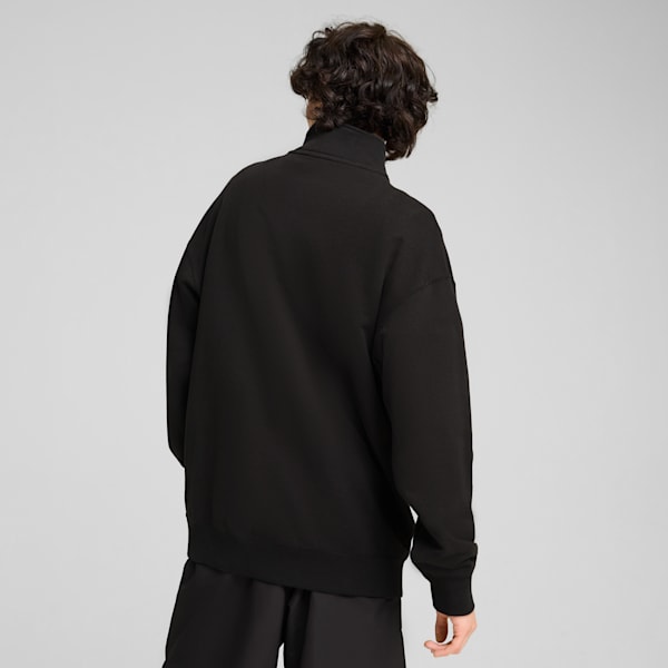 Sudadera unisex con media cremallera DOWNTOWN 180, PUMA Black, extralarge