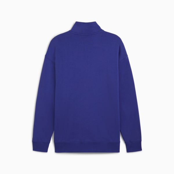 DOWNTOWN 180 Half-Zip Crew, Lapis Lazuli, extralarge