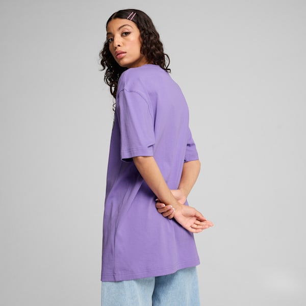 DOWNTOWN 180 Graphic Tee, Lavender Alert, extralarge