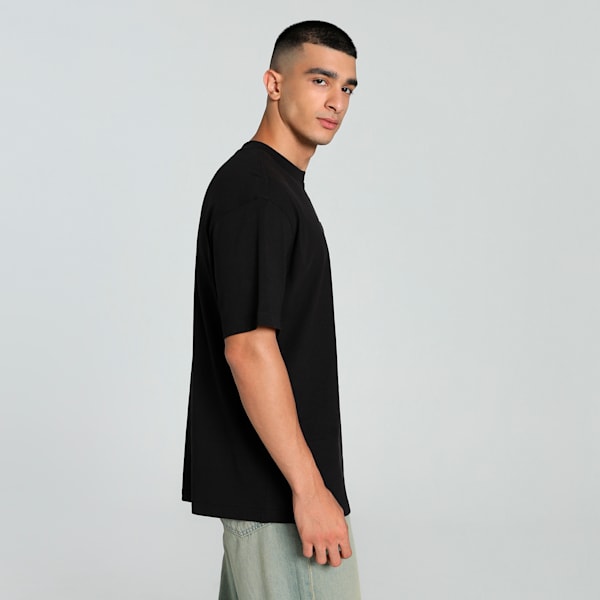 DOWNTOWN Relaxed Fit Relaxed Fit Tee, PUMA Black, extralarge-IND