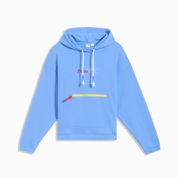 Blue puma hoodie womens outlet