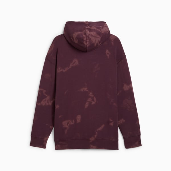 Sudadera relajada con capucha DOWNTOWN, Midnight Plum, extralarge