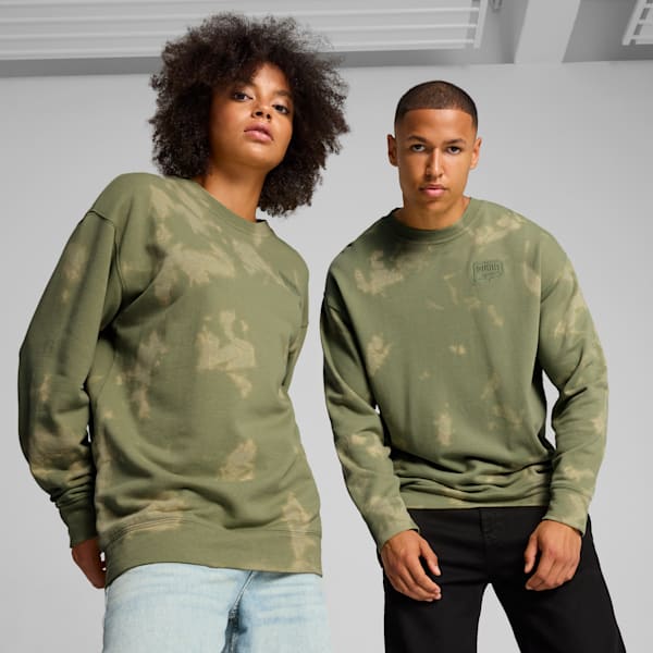 DOWNTOWN Relaxed Crew, Calming Green, extralarge