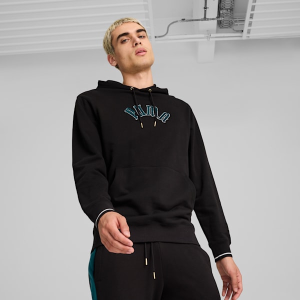 CLASSICS PLAY LOUD Men's Hoodie II, PUMA Black, extralarge