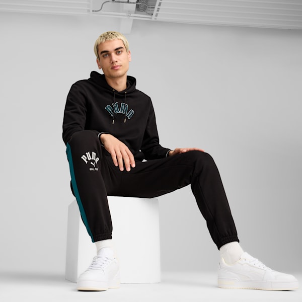 Sudadera con capucha CLASSICS PLAY LOUD II para hombre, PUMA Black, extralarge
