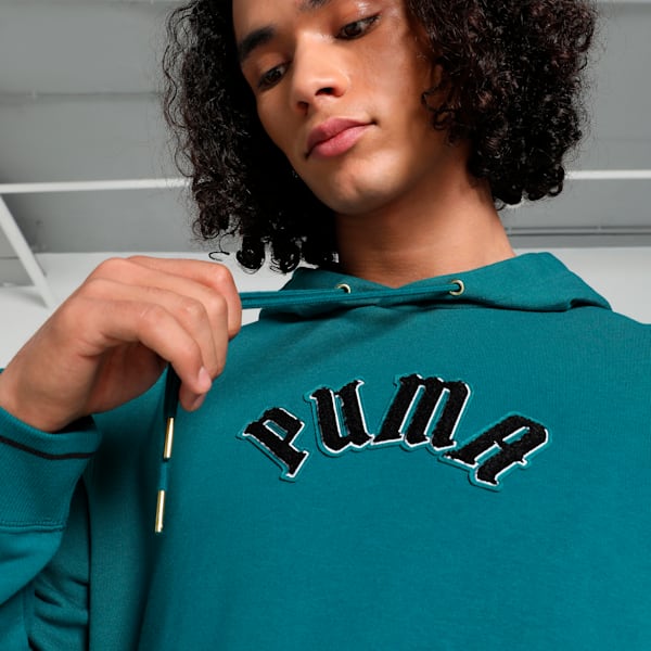 PLAY LOUD CLASSICS Men's Hoodie, Cold Green, extralarge-IND
