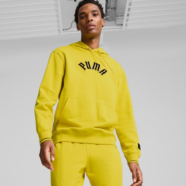 Sudadera con capucha CLASSICS PLAY LOUD II para hombre, Fresh Pear, extralarge