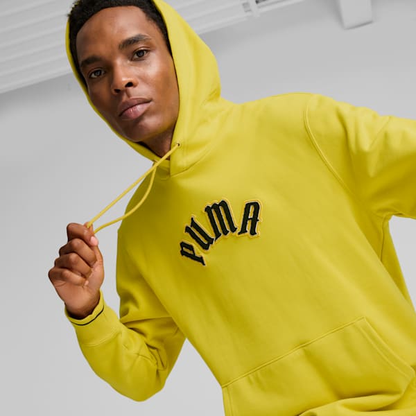 Sudadera con capucha CLASSICS PLAY LOUD II para hombre, Fresh Pear, extralarge