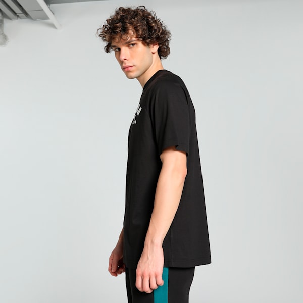 PLAY LOUD CLASSICS Graphic Men's Relaxed Fit Tee, PUMA Black, extralarge-IND