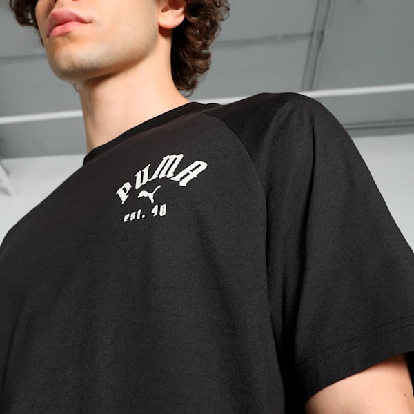 PLAY LOUD CLASSICS Graphic Men's Relaxed Fit Tee, PUMA Black, extralarge-IND