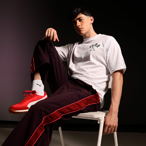 PLAY LOUD CLASSICS Graphic Men's Relaxed Fit Tee, PUMA White, extralarge-IND