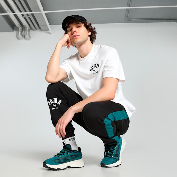 PLAY LOUD CLASSICS Graphic Men's Relaxed Fit Tee, PUMA White, extralarge-IND