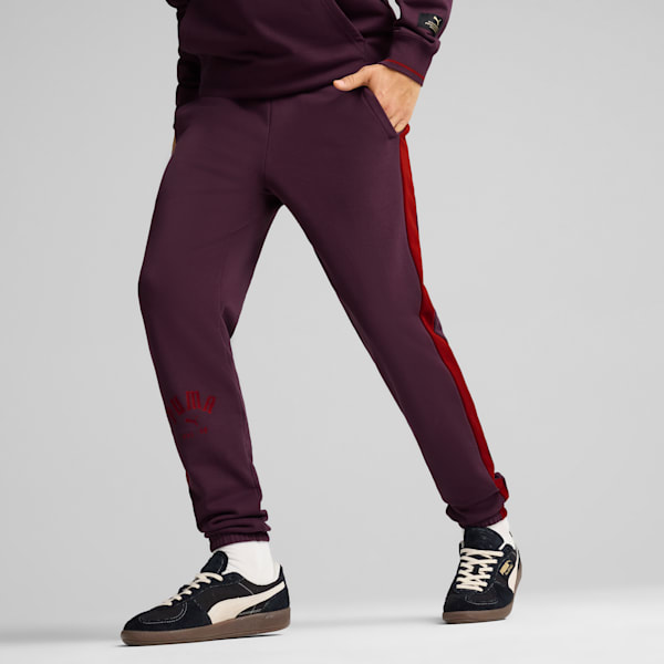 Pantalones de chándal PLAY LOUD T7 para hombre, Midnight Plum, extralarge
