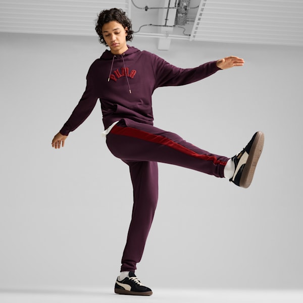 Pantalones de chándal PLAY LOUD T7 para hombre, Midnight Plum, extralarge