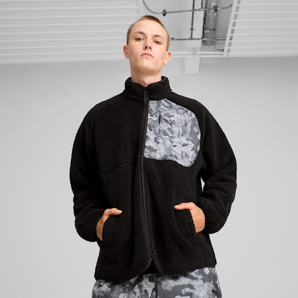 Puma grey jacket store