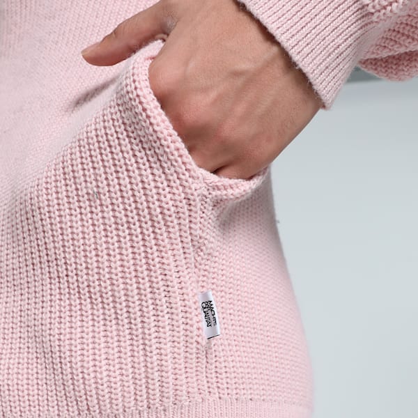 MMQ Men's Relaxed Fit Cardigan, Mauve Mist, extralarge-IND